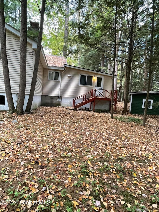 view of back of house