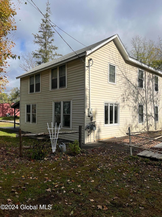 view of rear view of house