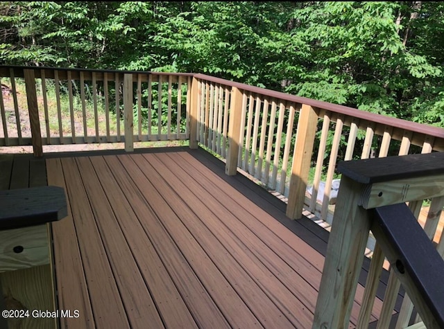 view of deck