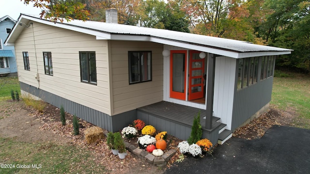 view of outbuilding with an outdoor structure