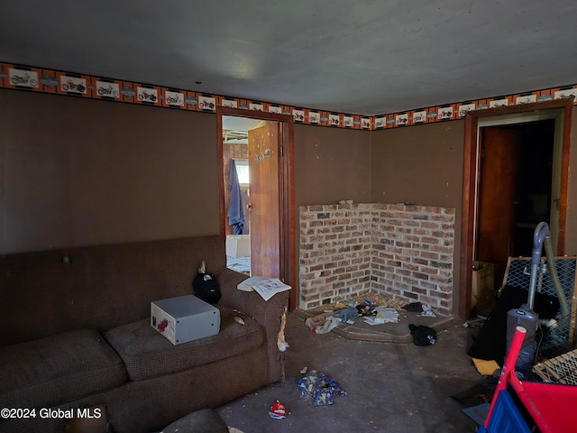 view of living room