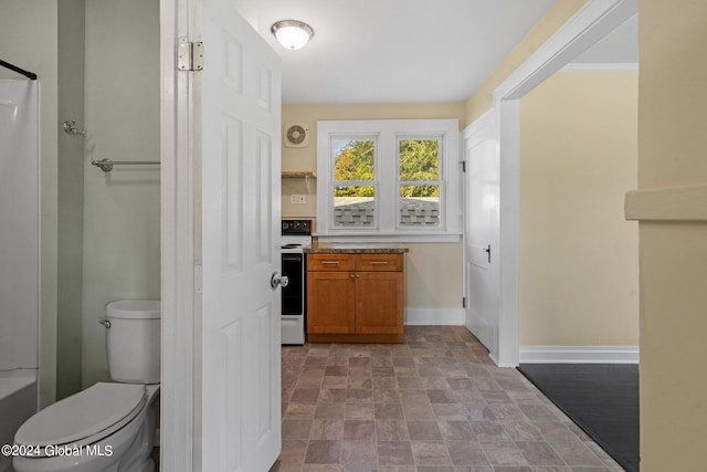 bathroom with toilet