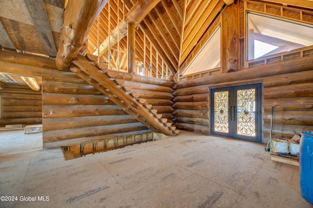 interior space with plenty of natural light