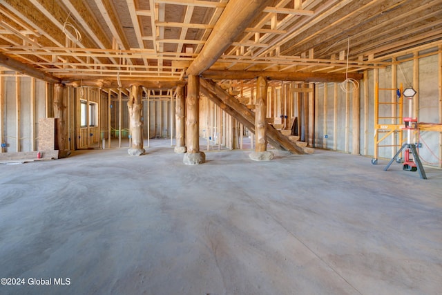 miscellaneous room featuring concrete floors