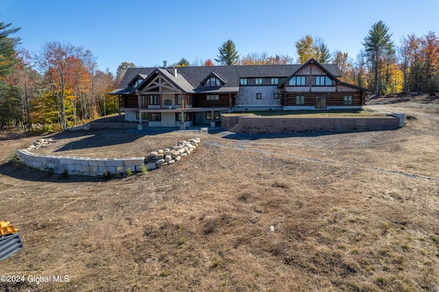 view of rear view of house