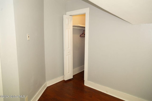 view of closet