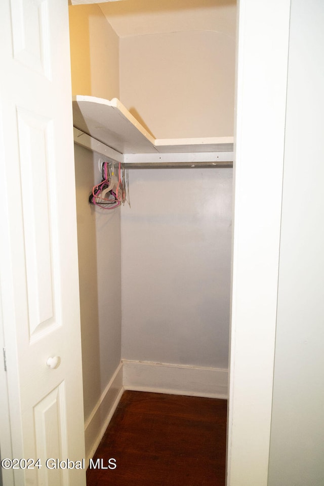 view of closet