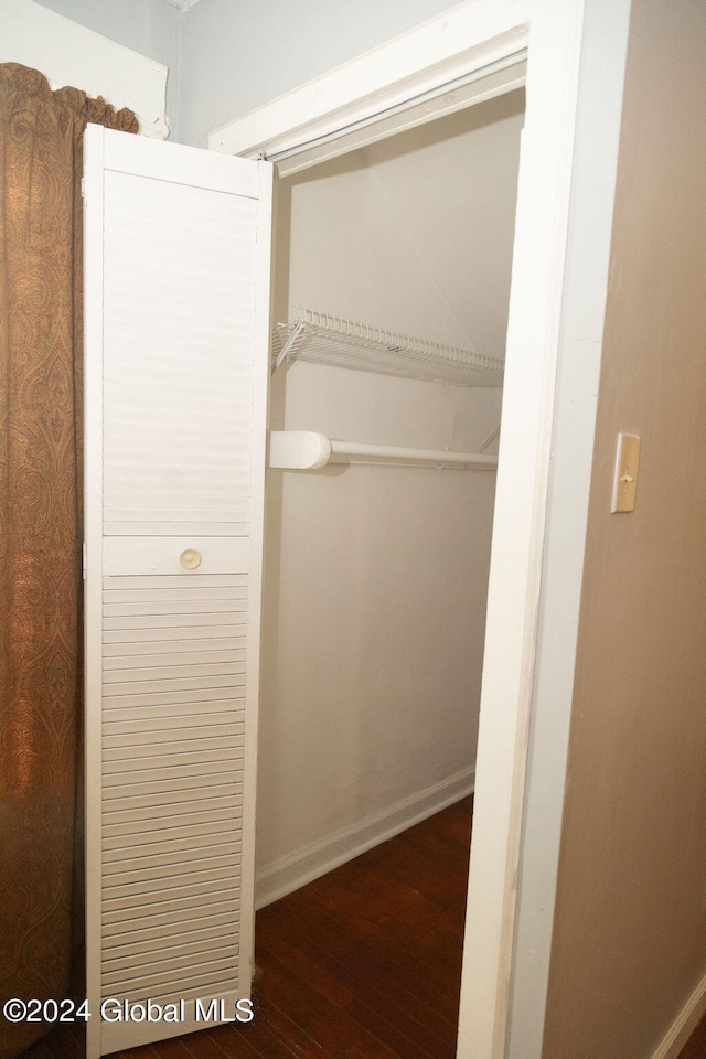 view of closet