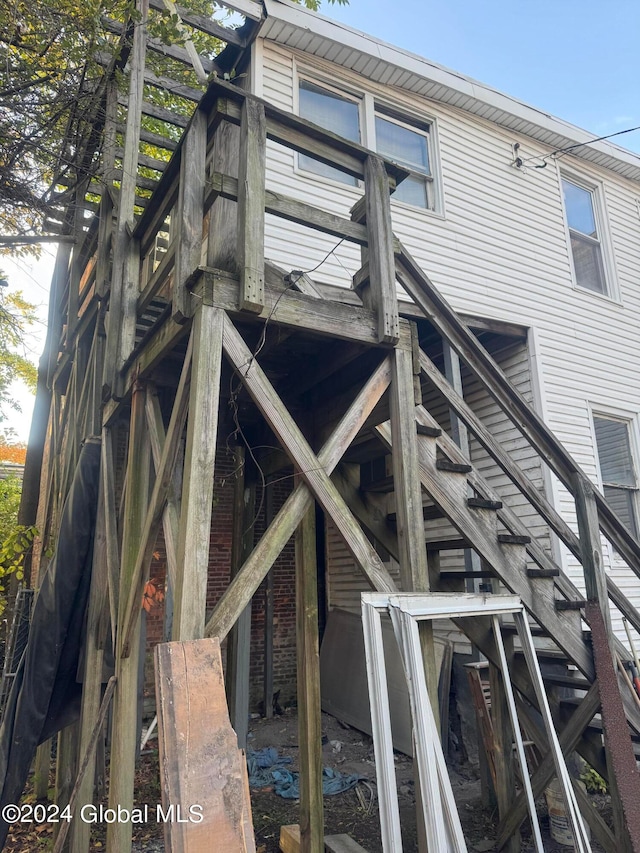 view of rear view of house