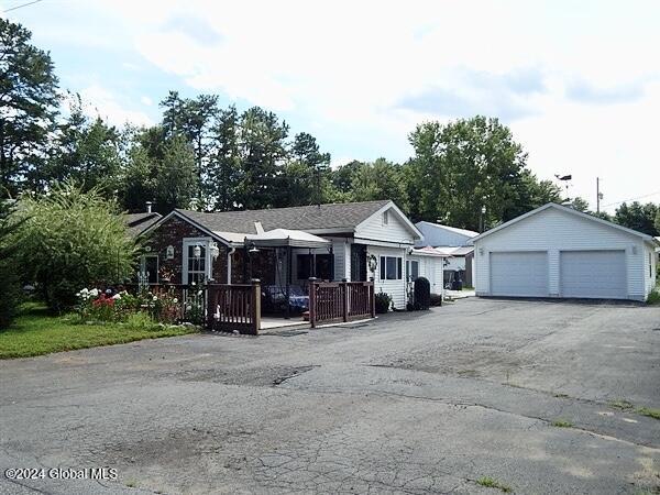 ranch-style house with a garage