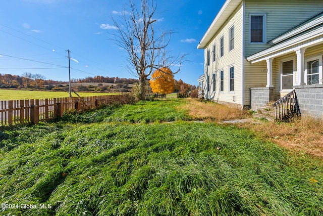 view of yard