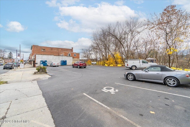 view of car parking