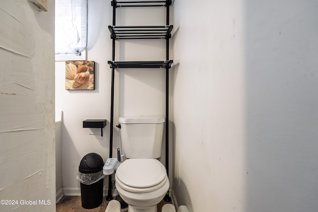 bathroom with toilet