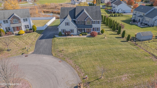 5 Teasdale Ct, Colonie, NY 12189 - drone / aerial view with a residential view