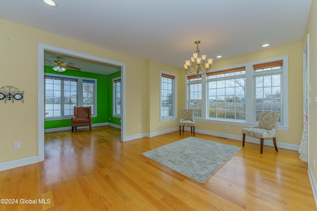 5 Teasdale Ct, Colonie, NY 12189 - living area with light wood-style floors, recessed lighting, baseboards, and visible vents