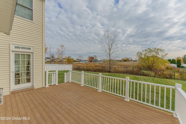 5 Teasdale Ct, Colonie, NY 12189 - deck featuring a fenced backyard and a yard