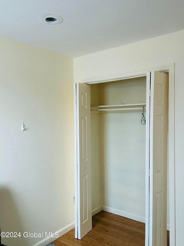 view of closet