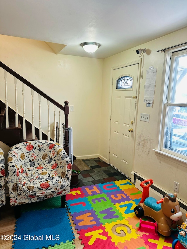 view of foyer entrance