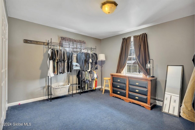 15 Windcrest Dr, Fort Edward, NY 12828 - walk in closet featuring carpet flooring and a baseboard heating unit