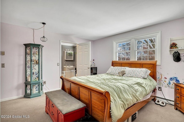 15 Windcrest Dr, Fort Edward, NY 12828 - bedroom featuring light carpet and baseboards