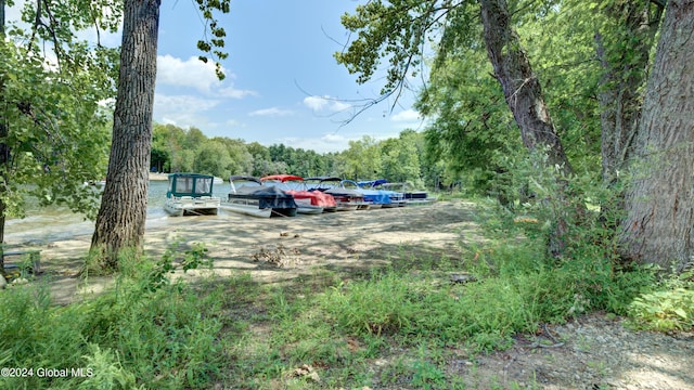 view of car parking