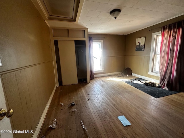 109 High St, Cobleskill, NY 12043 - empty room featuring wood-type flooring and baseboards