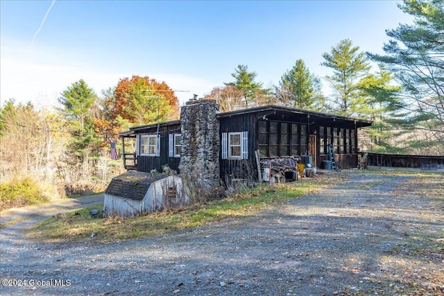 view of property exterior