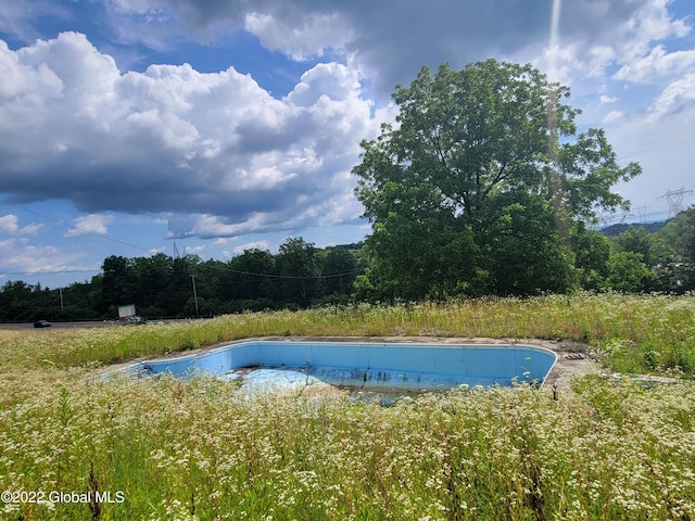 view of pool