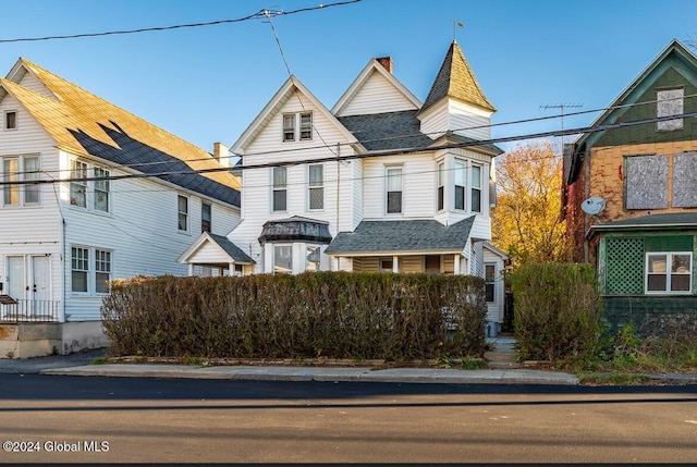 view of victorian home