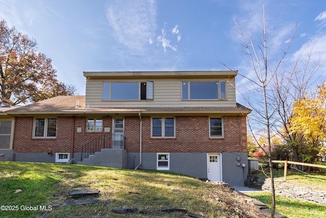 1258 Hawthorn Rd, Niskayuna, NY 12309 - back of house featuring brick siding and a shingled roof