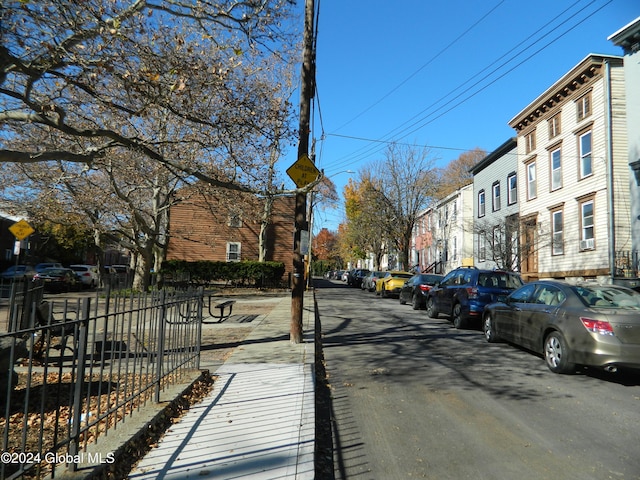 view of road