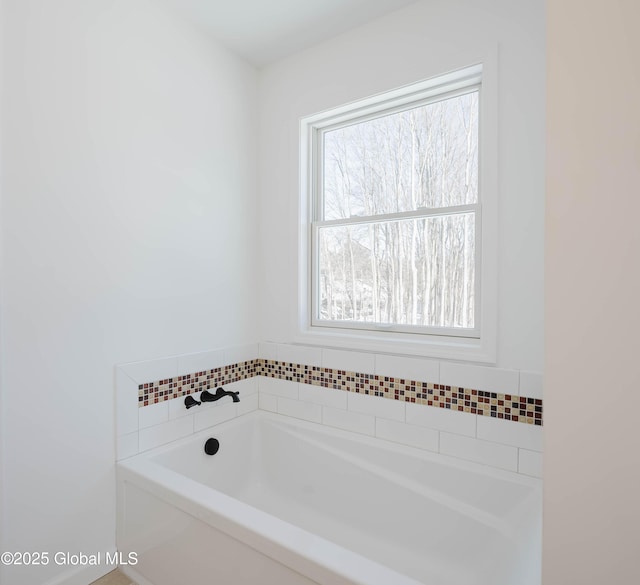 bathroom featuring a bathtub