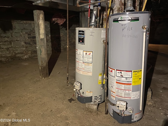 utilities with water heater