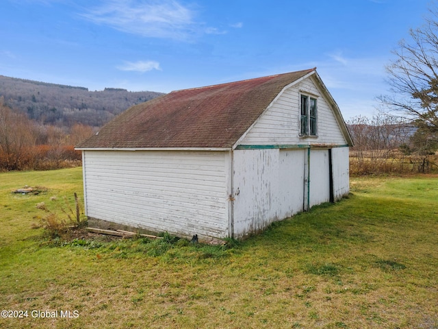 16 Main St, Worcester, NY 12064 - view of barn featuring a yard