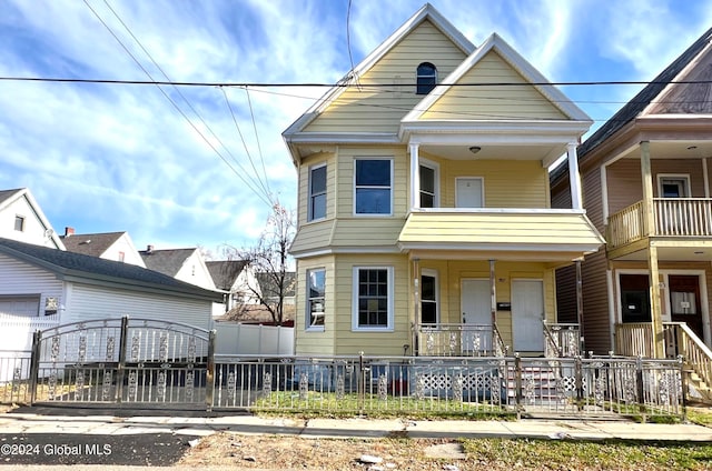 front of property with covered porch