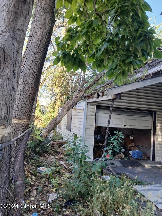 view of side of home