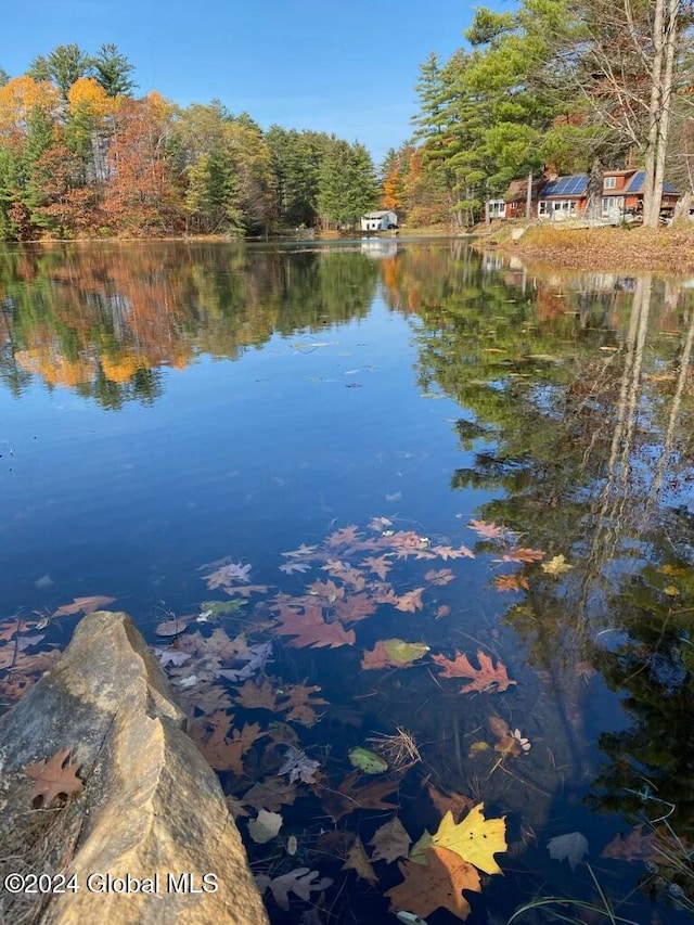 view of water feature