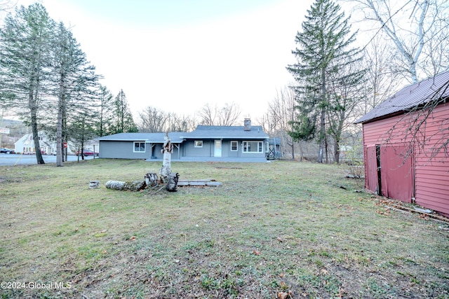 view of yard