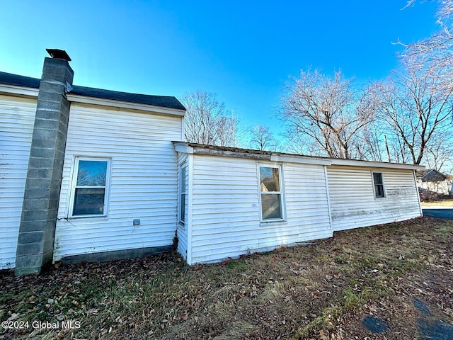 view of back of property