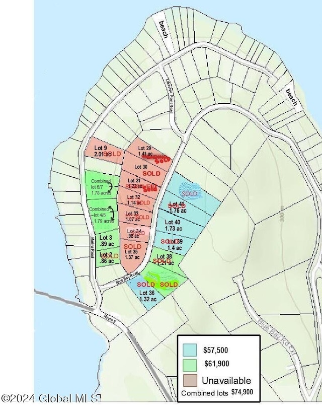 Listing photo 2 for L37 Blue Bay Road Lakeview Pt. Lot 40, Chester NY 12817