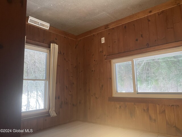 261 Fox Hill Rd, Edinburg, NY 12134 - empty room featuring wooden walls