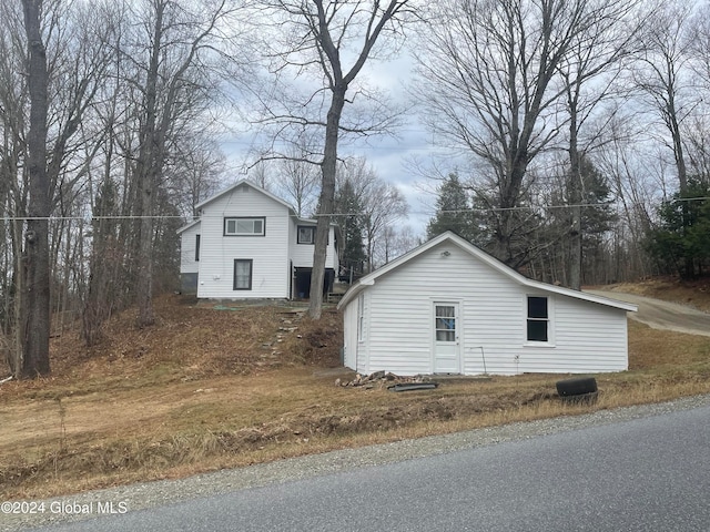 view of property exterior