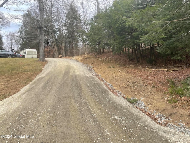 view of road