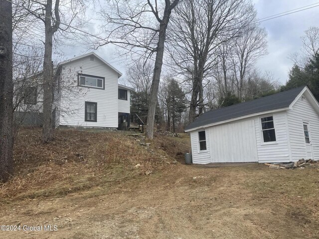 261 Fox Hill Rd, Edinburg, NY 12134 - view of property exterior with an outbuilding
