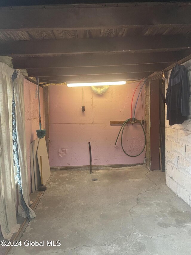 261 Fox Hill Rd, Edinburg, NY 12134 - view of unfinished below grade area