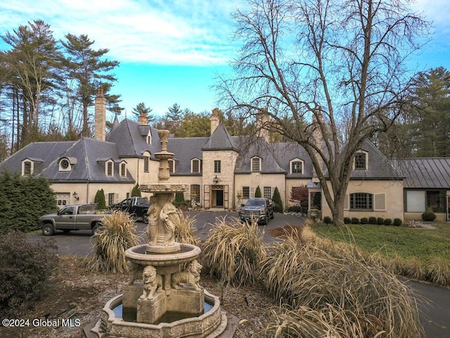 view of back of property