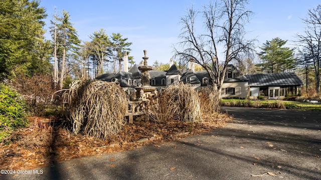 view of road