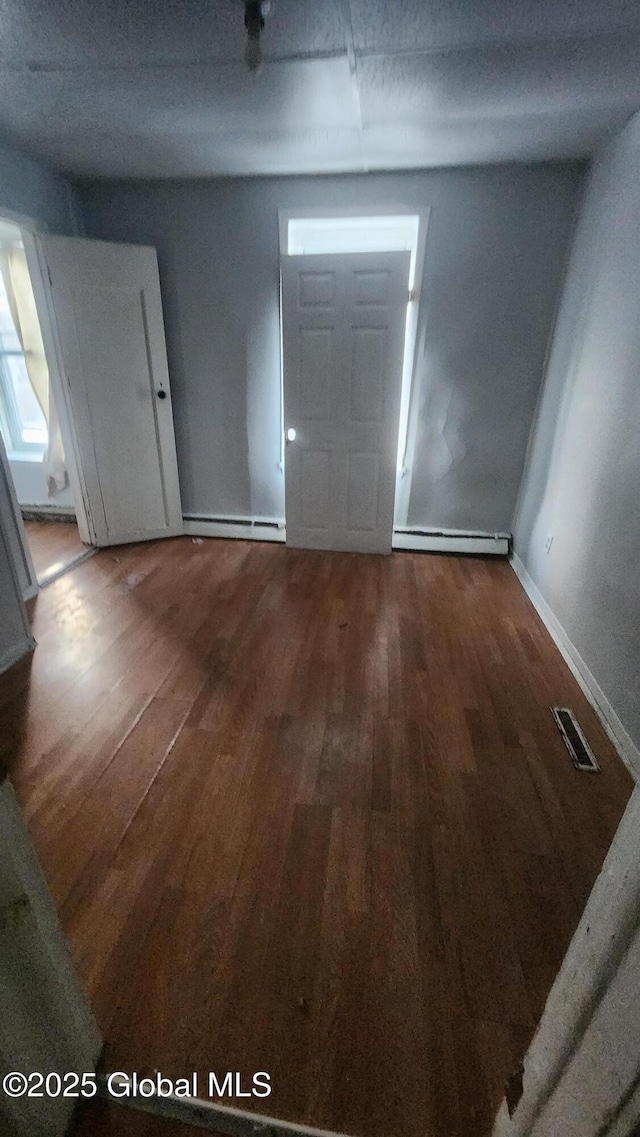 foyer featuring hardwood / wood-style flooring