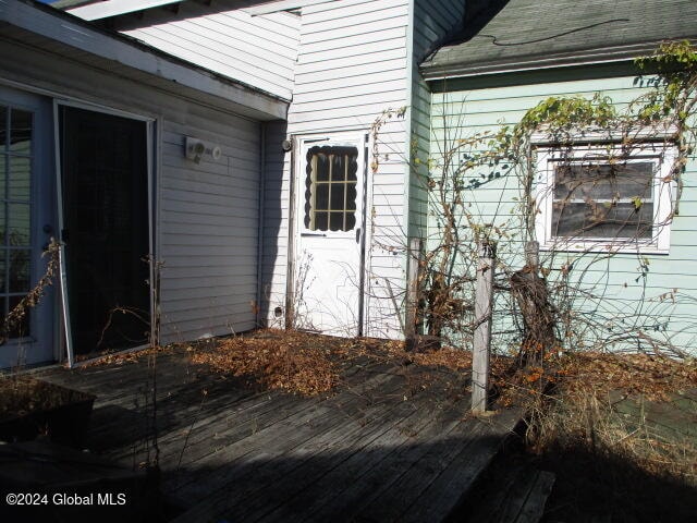 view of deck