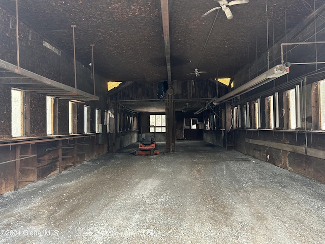 view of horse barn